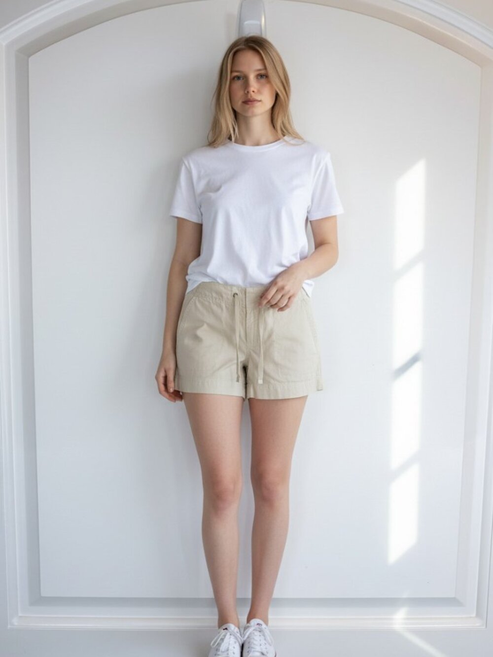 Gap Women’s Khaki Utility Shorts Size 4 Cotton